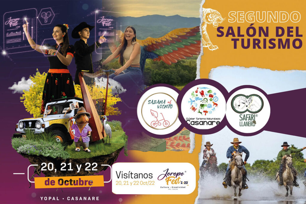 Post promo joropo fest 2022 yopal casanare colombia turismo cluster turismo ccc poster