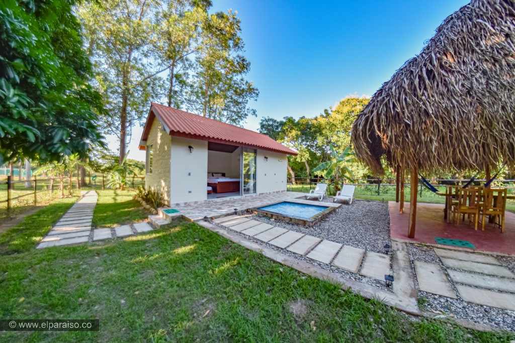 el paraiso yopal casanare turismo aventura tradicion alojamiento campestre cabana vip2 privada rancho palma paja trompillo kiosco6